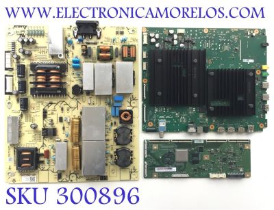 KIT DE TARJETAS PARA TV SONY BRAVIA OLED / MAIN A5027459A 542 / 1-010-522-31 / 101052231 / T-CON 6871L-6385C / 6870C-0848C / FUENTE 1-010-550-11 / 101055011 / 2955072104 / 2955072105 / AP-P525AM / PANEL YDBO065UNG01 / MODELO XR-65A80CJ / XR65A80CJ